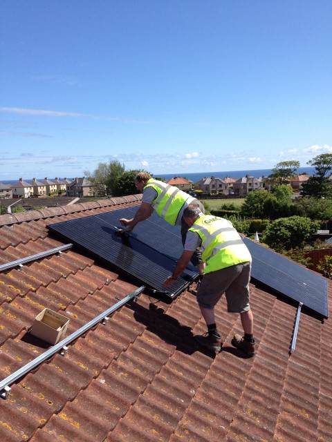 GMC Solar panel installers in Edinburgh