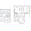 Floorplan with room labels of The Harthope 4 bedroom house for sale Village Meadows Lowick Northumberland
