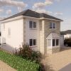 exterior view of The Harthope Village Meadows Lowick 4 bedroom detached house for sale
